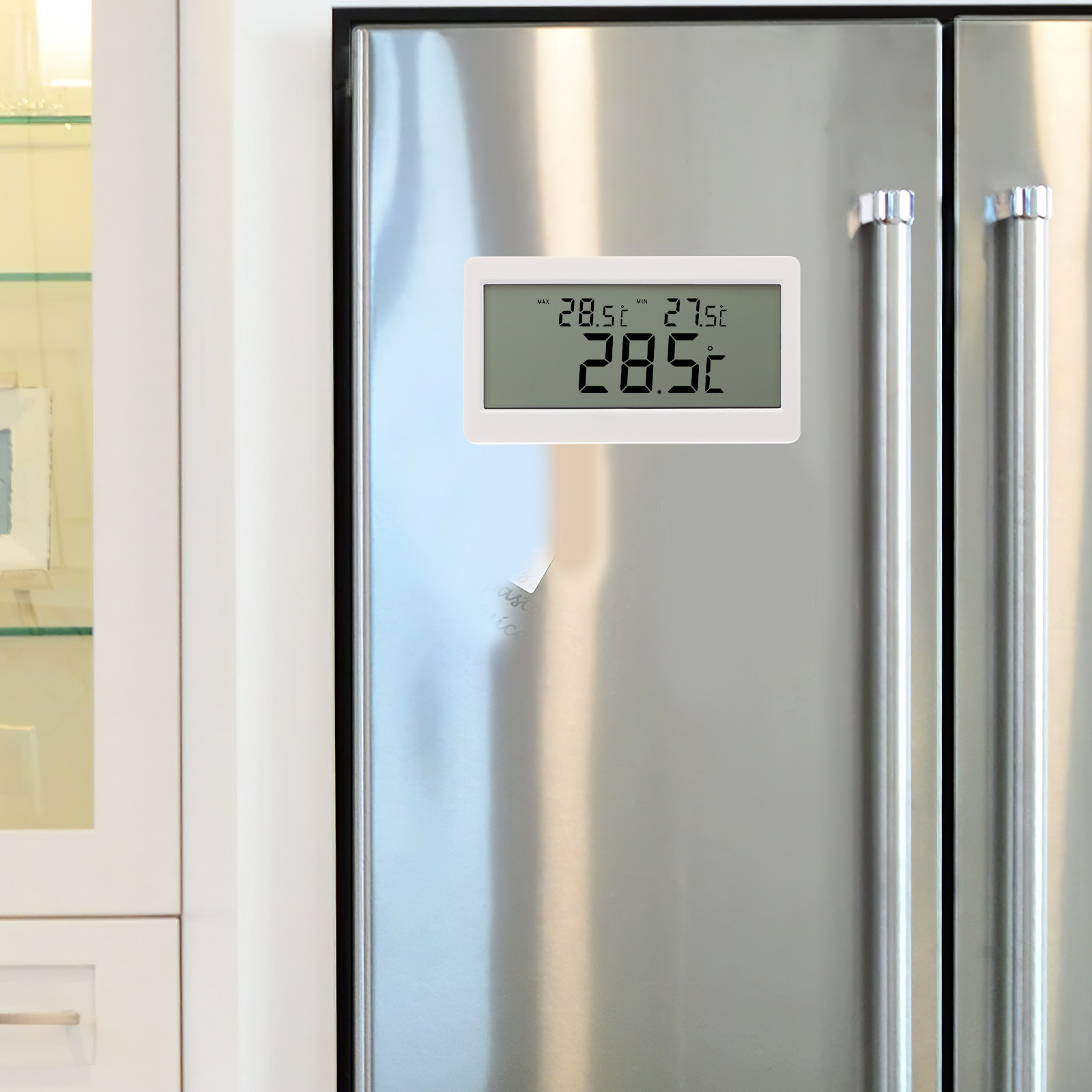 Thermometer Digital - Mini LCD Ekranlı Dijital Termometre, Vakumlu