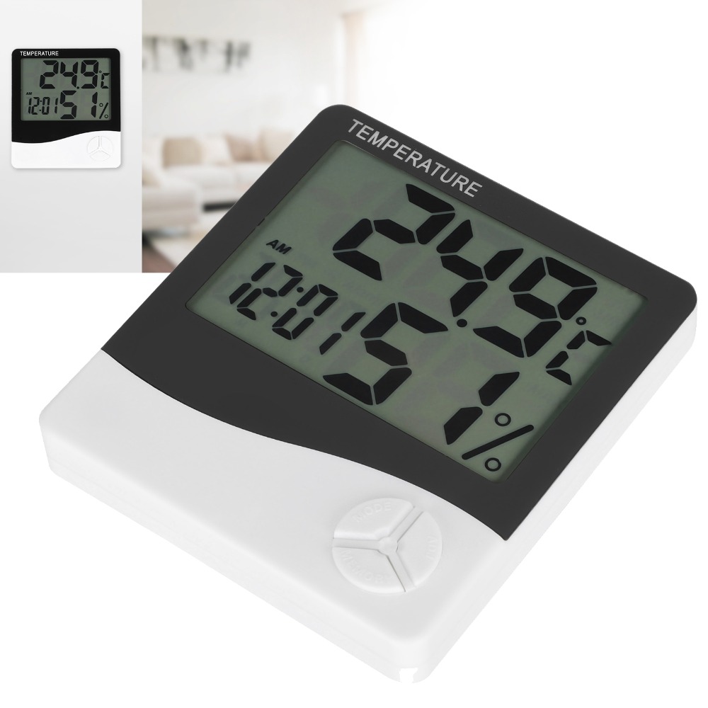 Geniş Ekranlı, İç Mekan Termom - Thermometer Digital incelemesi ve fiyatı